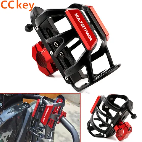 Ducati Multistrada 950 1000 1100 S 1200 S 1260 1200S 액세서리 오토바이 음료 물병 음료 컵 홀더