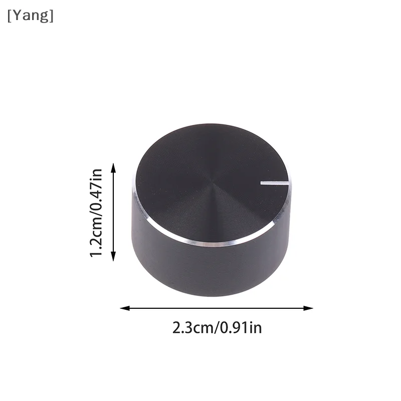 25x13 MM Aluminium Roterende Encoder Schakelaar Asgat 6 MM Potentiometer Knop Audio Versterker Synthesizer Volumeregeling knop