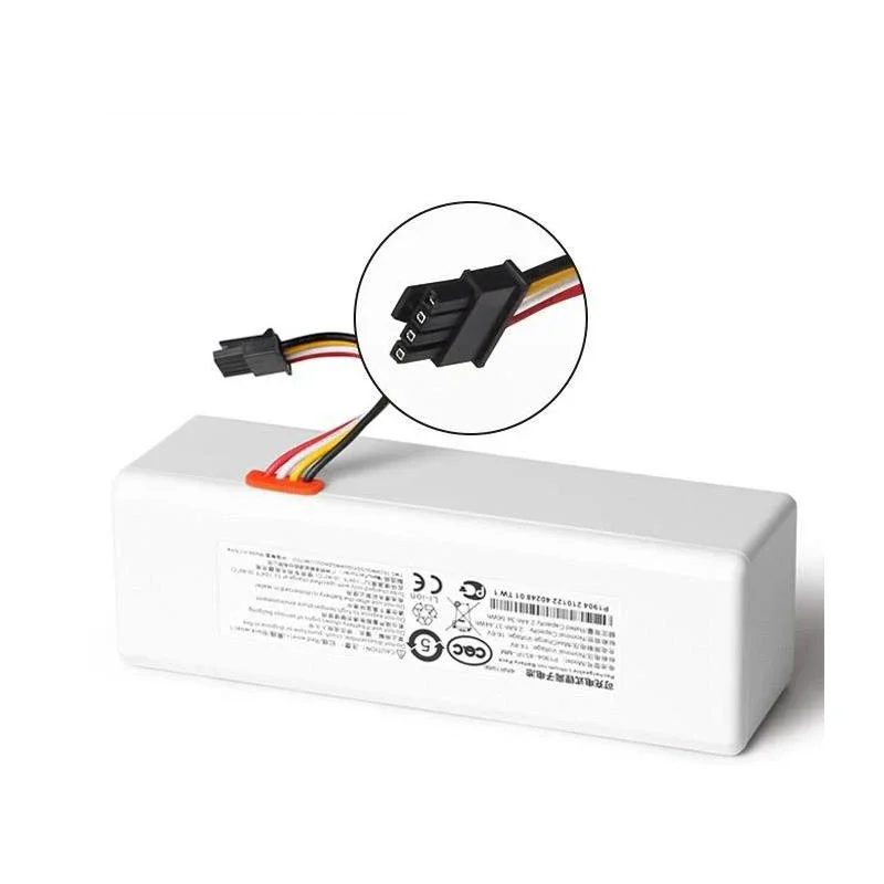Brand new 14.4V P1904-4S2P-MM lithium Battery For Xiaomi Mijia 1C STYTJ01ZHM Robot Vacuum Mop Cleaner Accessories 12800mAh