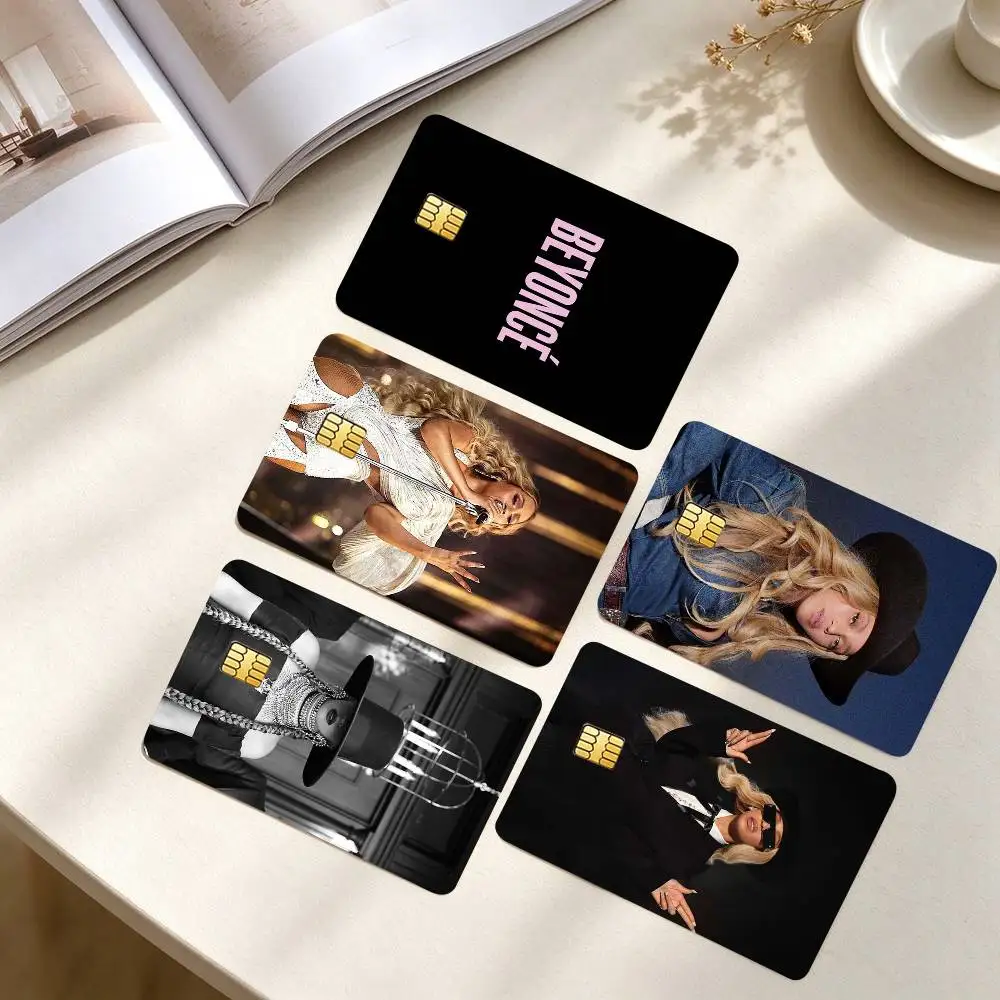 G-Glorious Stage Queen Beyoncé  Credit Card HD Stickers Game Card Decal Small Chip Waterproof Sticker Gift