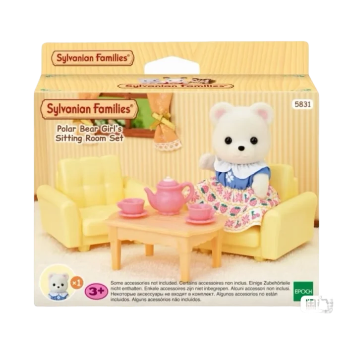 Nuove famiglie originali Sylvanian Fai finta di giocare Madre Koala Modello di motociclista Sorella più giovane Orso polare Mobili Giocattoli Giocattolo regalo