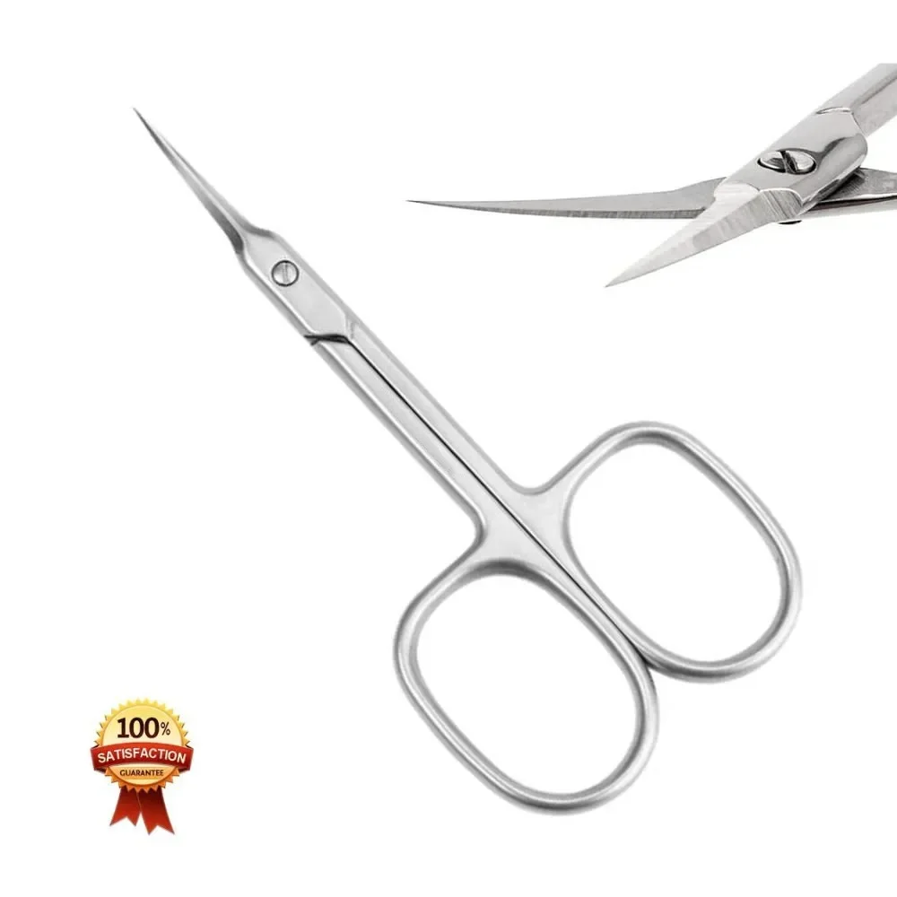 

Cuticle Scissors Stainless Steel Dead Skin Remover Russian Nail Scissors For Nails Art Manicure Curved Tip Scissor