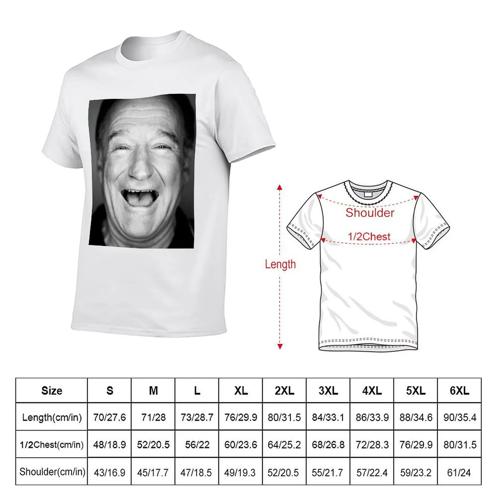 robin williams black and laugh T-Shirt cute clothes boys whites sweat shirts, men