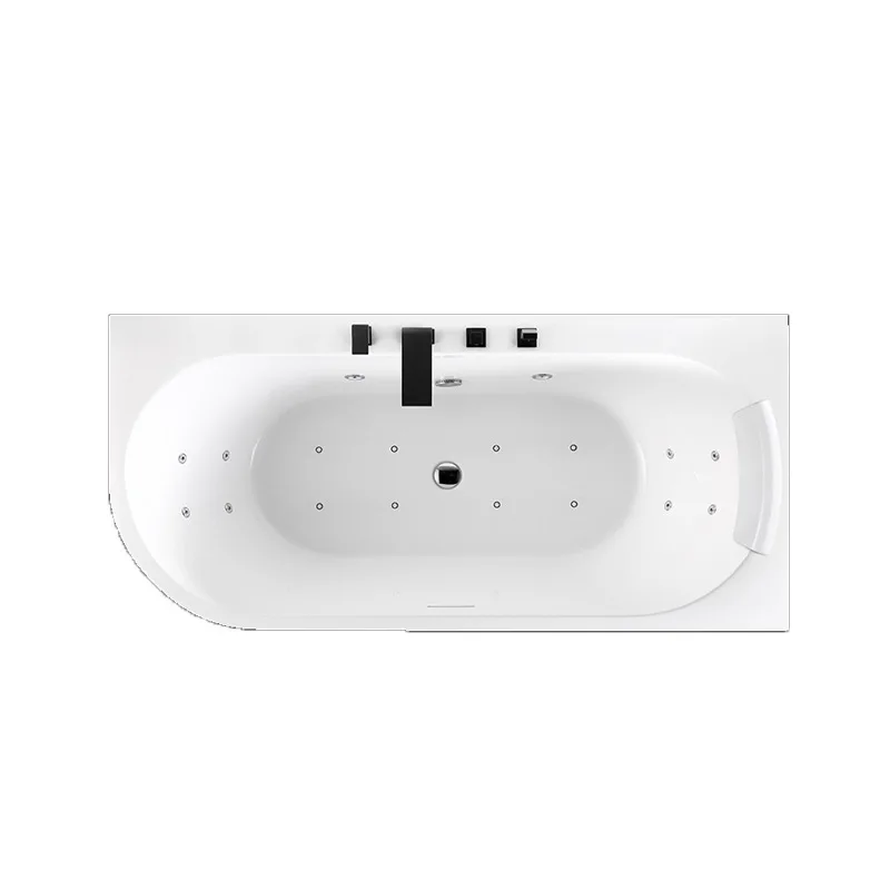 

Household acrylic jacuzzi freestanding, surfing left and right skirt bubble bath source factory
