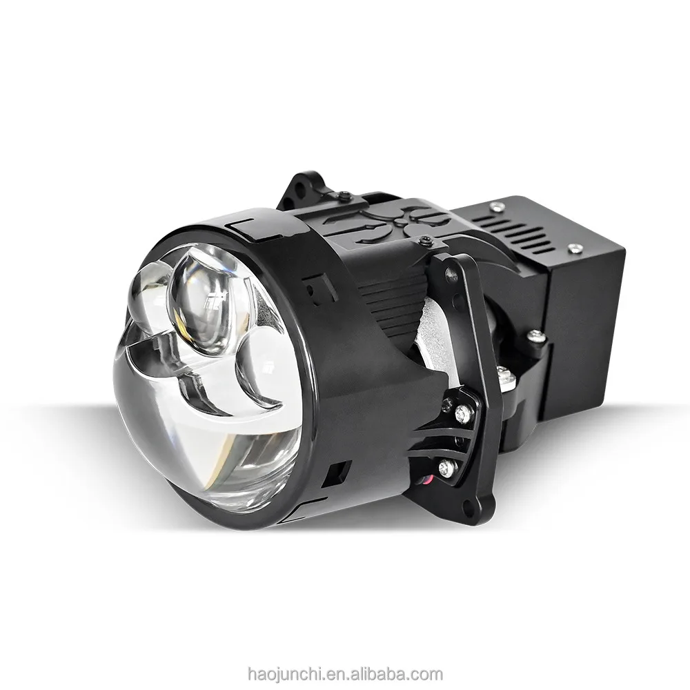 Hoog vermogen 90W bifocale lens 3 inch drie lasereffect dichtbij en ver één van drie directe ultraheldere auto LED-koplampen