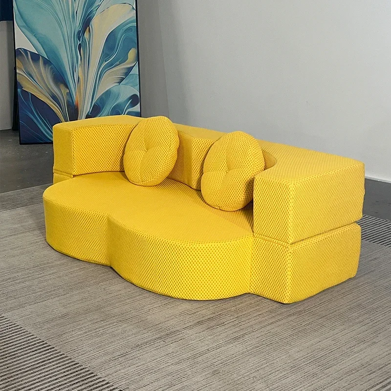 Minimalist sofa, straight row special-shaped, compression sofa combination