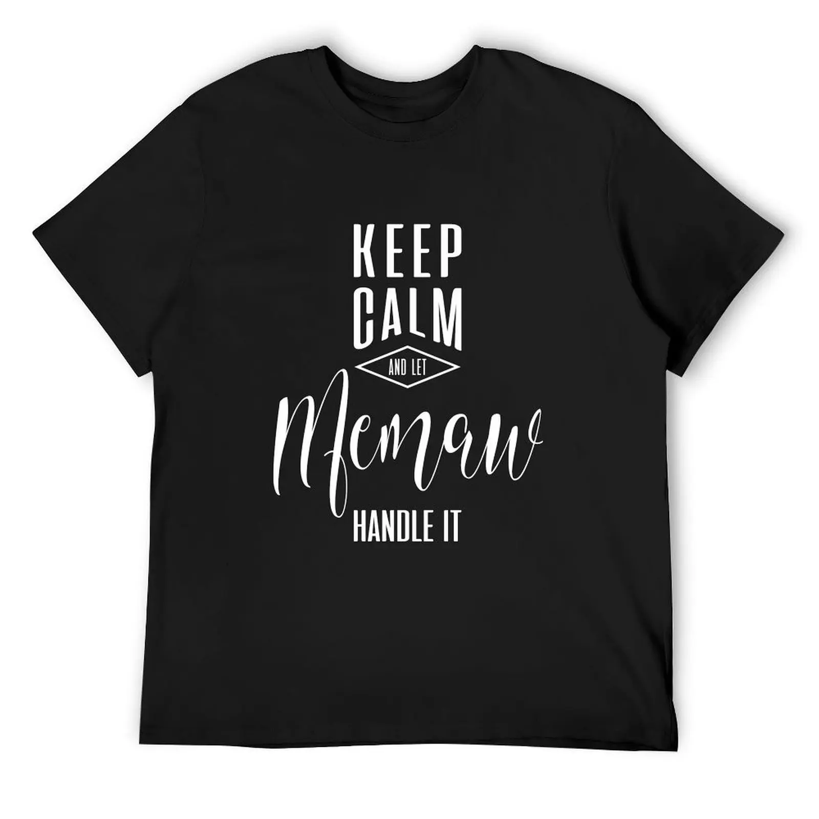 

Футболка Keep Calm Memaw, мужская футболка, футболки с рисунком, дизайнерские рубашки, одежда с синим замком для мужчин