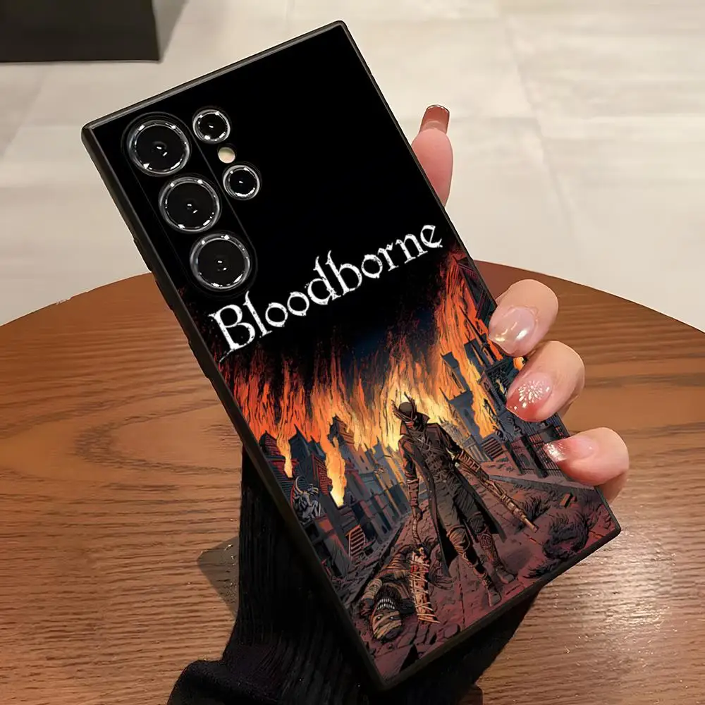 Game B-Bloodborne Phone Case For Samsung S26 S24 Ultra S25 S23 Fe S22 S21 Plus A57 A54 A37 A17 A53 A16 Back Cover
