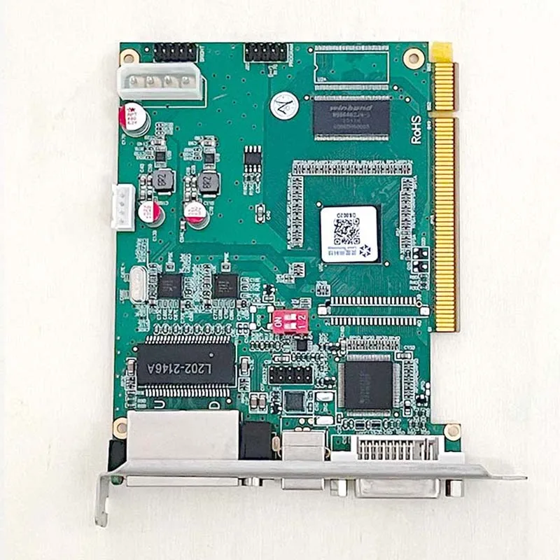 Linsn DS802D Single Color LED Display Screen Animated Pixel Graphics Card Synchronous Control System Control Card