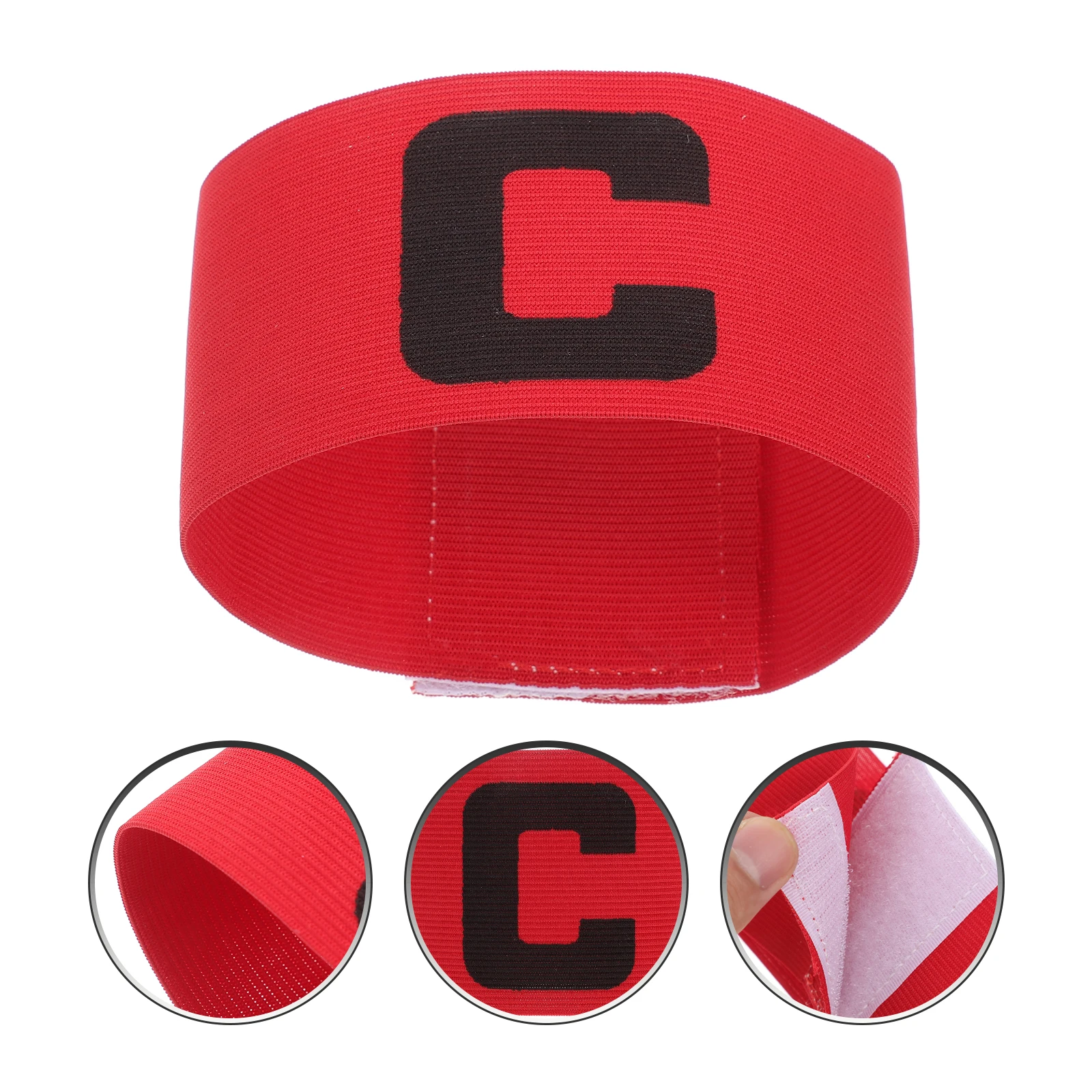 

6pcs Soccer Match Captain Armband Colored Football Sports Armband Durable Reusable For Football Soccer Team Activities