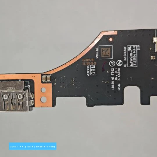 LB650 FOR LENOVO ThinkBook 16P G5 USB SD CARD READER BOARD NS-F892