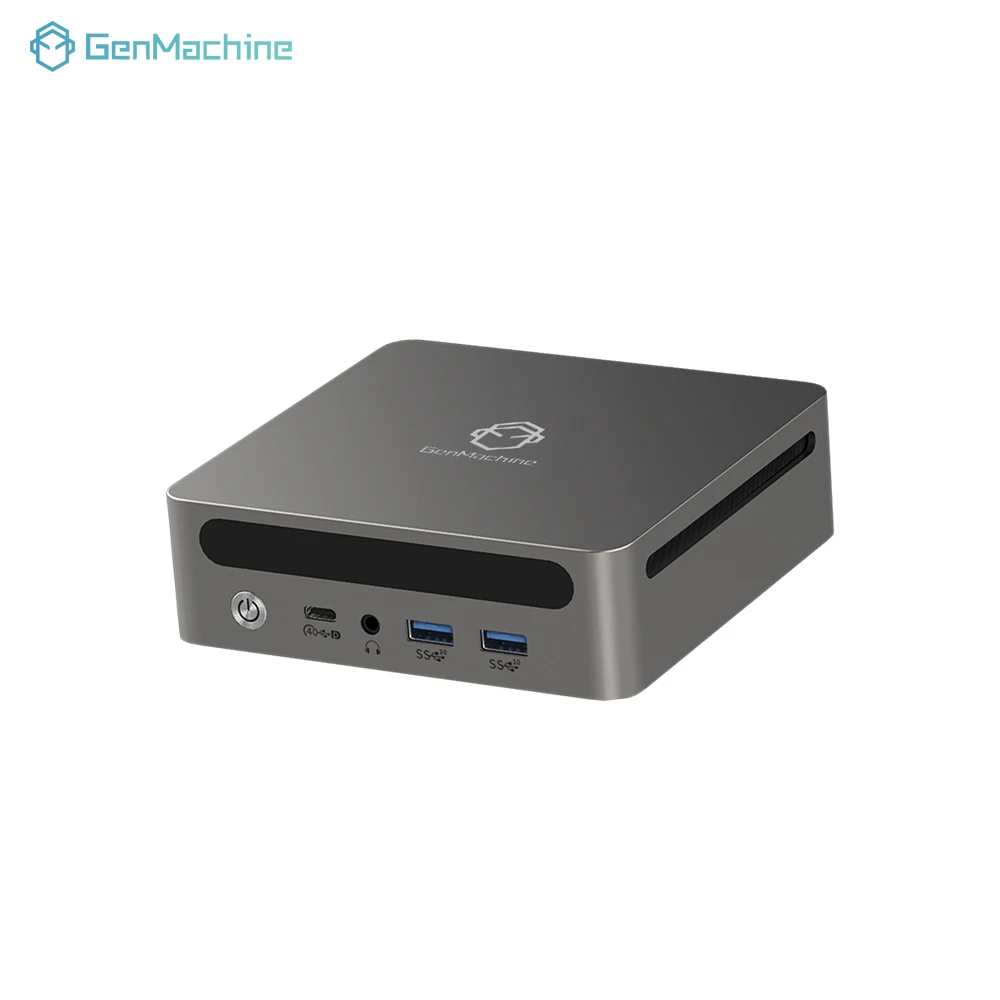 GenMachine AMD Ryzen 7 7735HS 3,2 GHz 54W Mini PC Windows 11 DDR5 16G 6400Mhz WIFI6 Mini Pc Gamer Diy ordenador para juegos