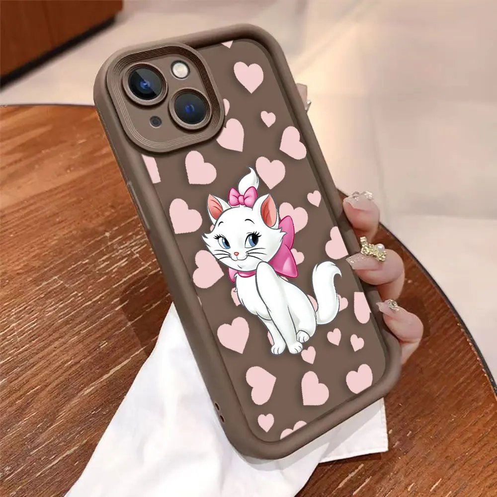 Disney Marie Aristocats Cat Phone Case For Realme C21Y C30 C33 C35 C53 C55 C63 C65 4G 12 11 8 8I 7I 5 GT 3 6 NARZO 50 Case Funda