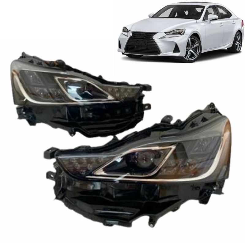 New Full Light Emitting Diode Left and Right Headlight Assembly for Lexus Is350 Is200 2016 2017 2018 2019