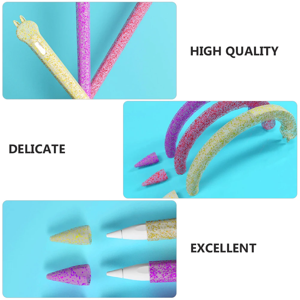 

Silicone Stylus Pen Cover Anti Shock Drop Protector Carrot Touch Skin Sleeve Case Pocket Holder Gift Tablet Accessories Stylish