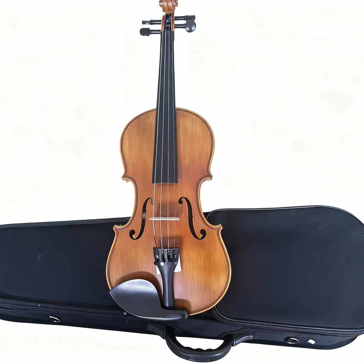 Beginner Violin Model VL3 Matte Finish Wholesale Price Solid Spruce Top/Sides Wood Back Ebony Fingerboard