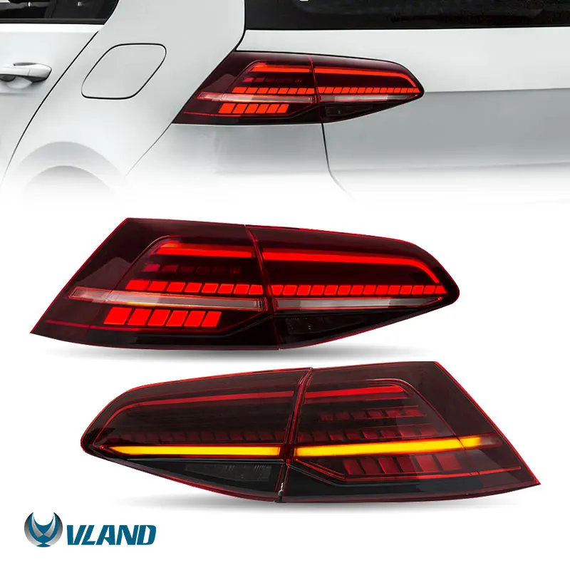 

Vland Taillights LED Tail Rear Light Lamp With Sequential for Golf 7 7.5 MK7 7.5 2013-2019 for VW Golf 7