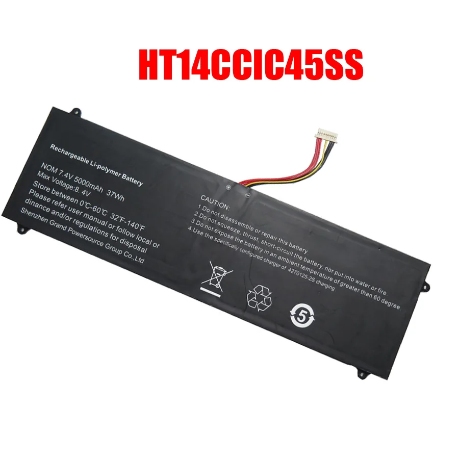

Laptop Battery For Hyundai For Hybook HT14CCIC45SS 7.4V 5000mAh 38Wh 10PIN 7Lines New