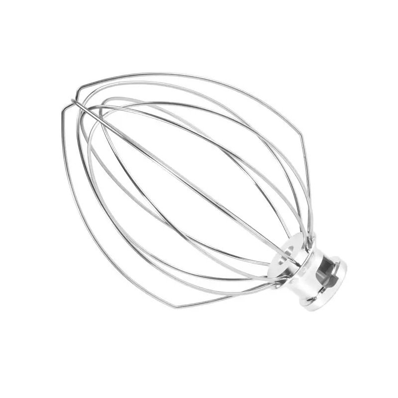 ABSJ-Wire Whip Attachment For Tilt-Head Stand Mixer For Kitchenaid K5AWW 5 Quart KSM50, KSM5 Egg Cream Stirrer Accessories