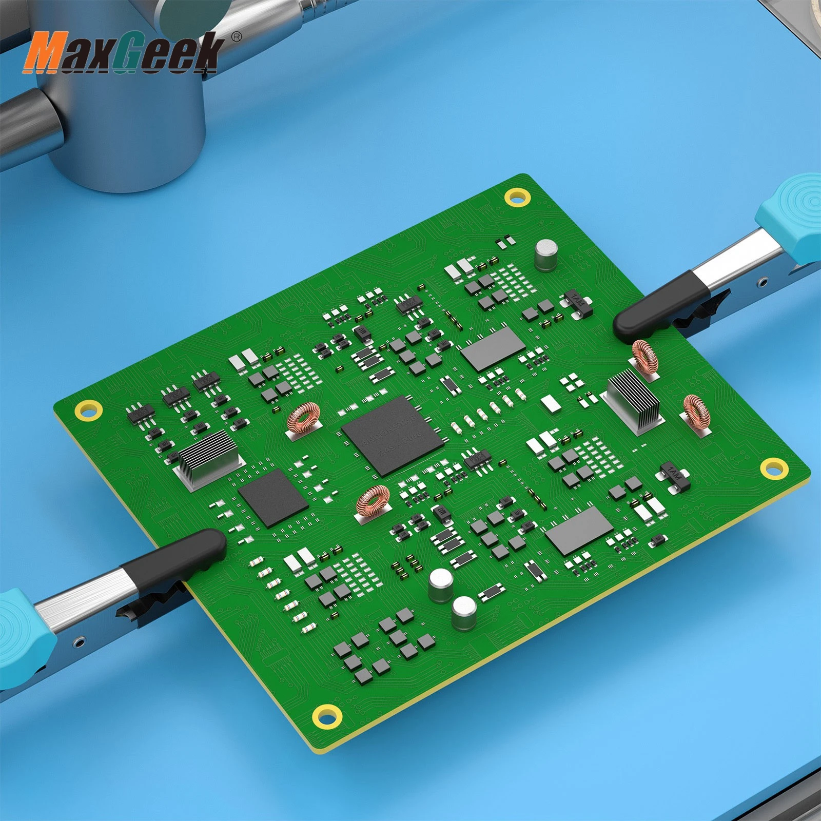 Maxgeek Andonstar AD246SM-Plus HD مجهر رقمي مع شاشة 7 بوصة لإصلاح وصيانة ثنائي الفينيل متعدد الكلور #4