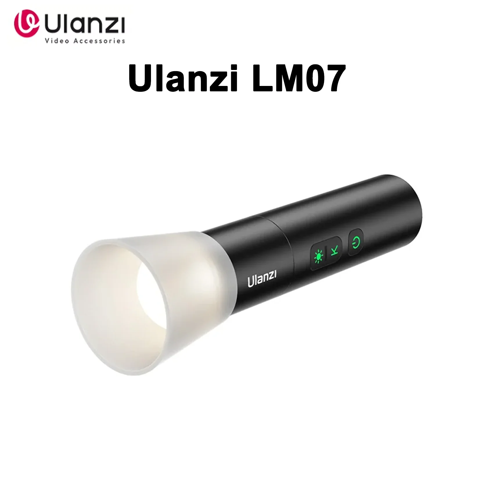 

Оригинальный фонарик для видеосъемки Ulanzi LM07, масштабируемый фотография с резьбой 1/4 для подставки для камеры, заполняющий свет, окружающий свет