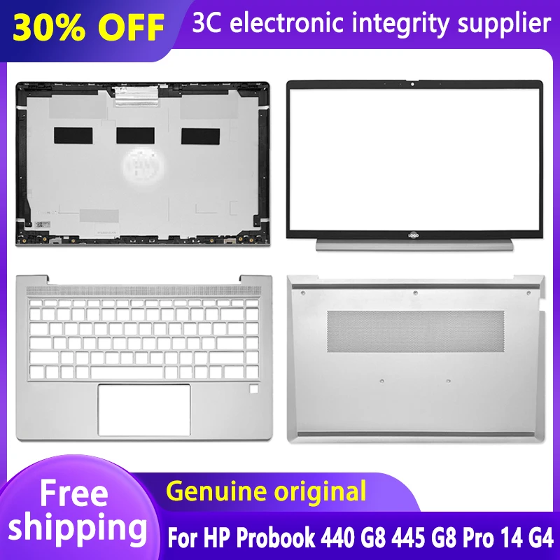 

New Laptop case for HP Probook 440 445 G8 G9 Pro 14 G4 LCD Back Cover Front Bezel Palmrest Bottom Case Top Upper Lid M25985-001