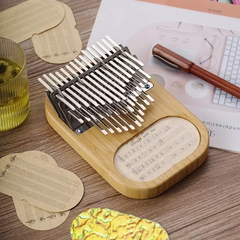 Portable 41 Key Kalimba B Note Thumb Piano Musical Keyboard Professional Kalimbas Adults Music Instruments for Kids Cute Gift