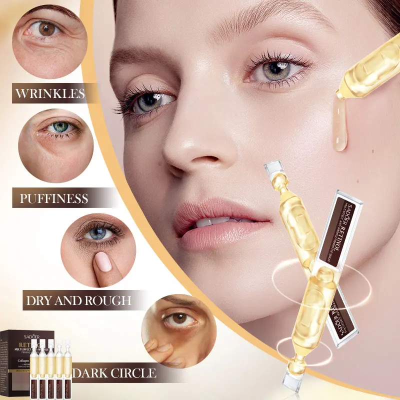 SADOER Retinol Multi-Effect Anti-Wrinkle Firming Second-Popular Essence Moisturizing Eye Skin Care Products