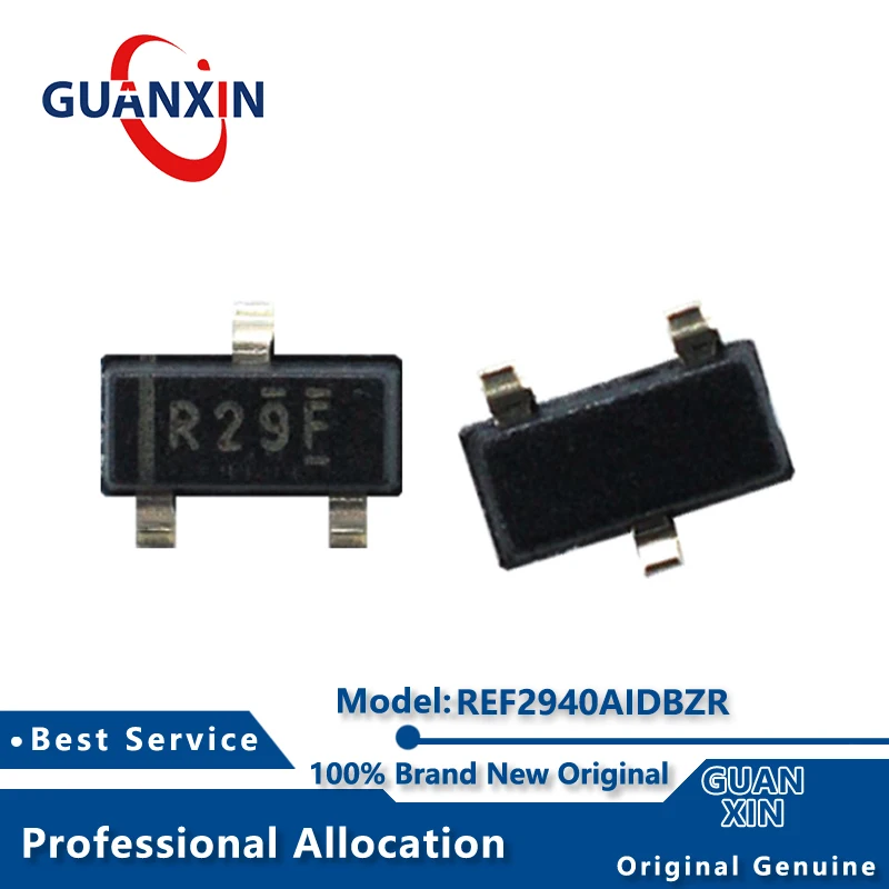 

100% New Electronic REF2940AIDBZR REF2940AIDBZT Marking R29F SOT-23 REF2940