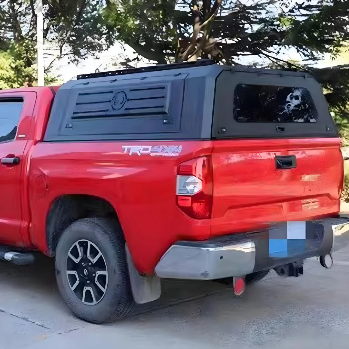 4x4 Waterproof Steel Pickup Truck Canopy Anti Theft Hardtop Canopy Pickup Canopy For Toyota Tacoma 5ft F150 GMC Sierra Tundrac