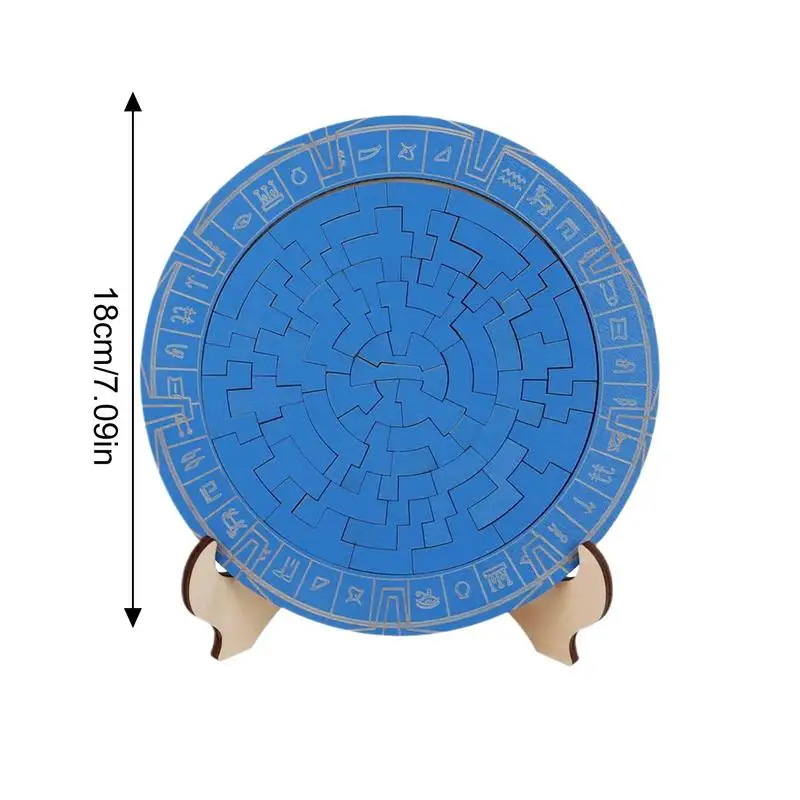어린이용 우드 퍼즐, 독특한 퍼즐, 두뇌 티저, 교육용 장난감, 미세 모터 장난감, 책상 장식, 학습 게임