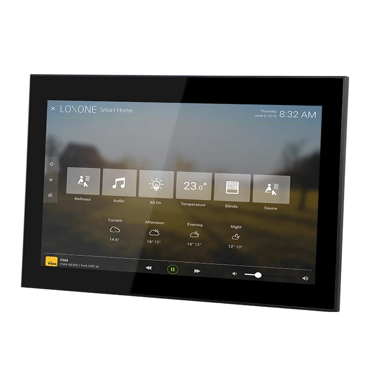 14 inch In Wall Smart Home Control Panel Android POE Tablet Capacitive Touch Screen Monitor RJ45 RS485 Support Google Play