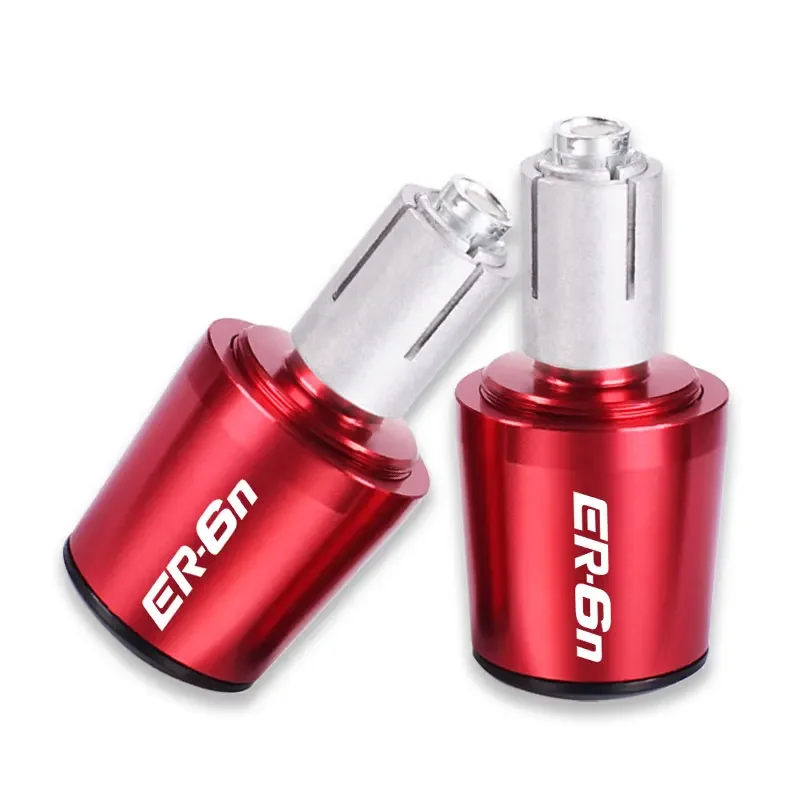 Motorcycle Handlebar Grip Ends Cap Counterweight Plug Slide For Kawasaki Ninja ER-6N 2006-2020 2021 2022 2023 2024 ER6N ER 6N 6f 3