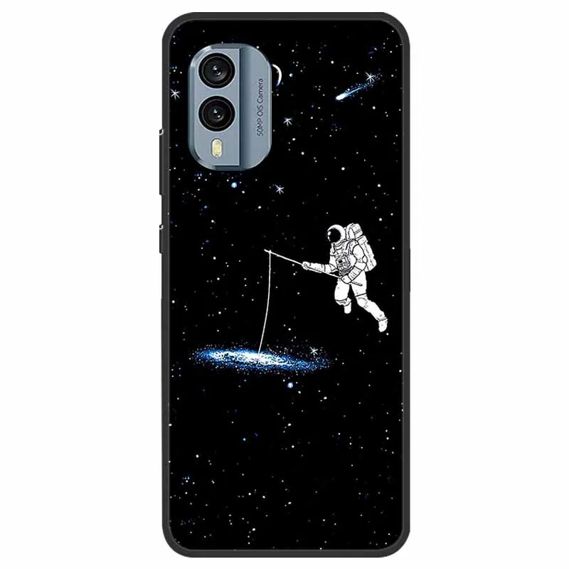 Case For Nokia X30 Astronaut Soft Silicone TPU Phone Back Cover for Nokia X30 X 30 Funda for NokiaX30 Shockproof Lion New Coque