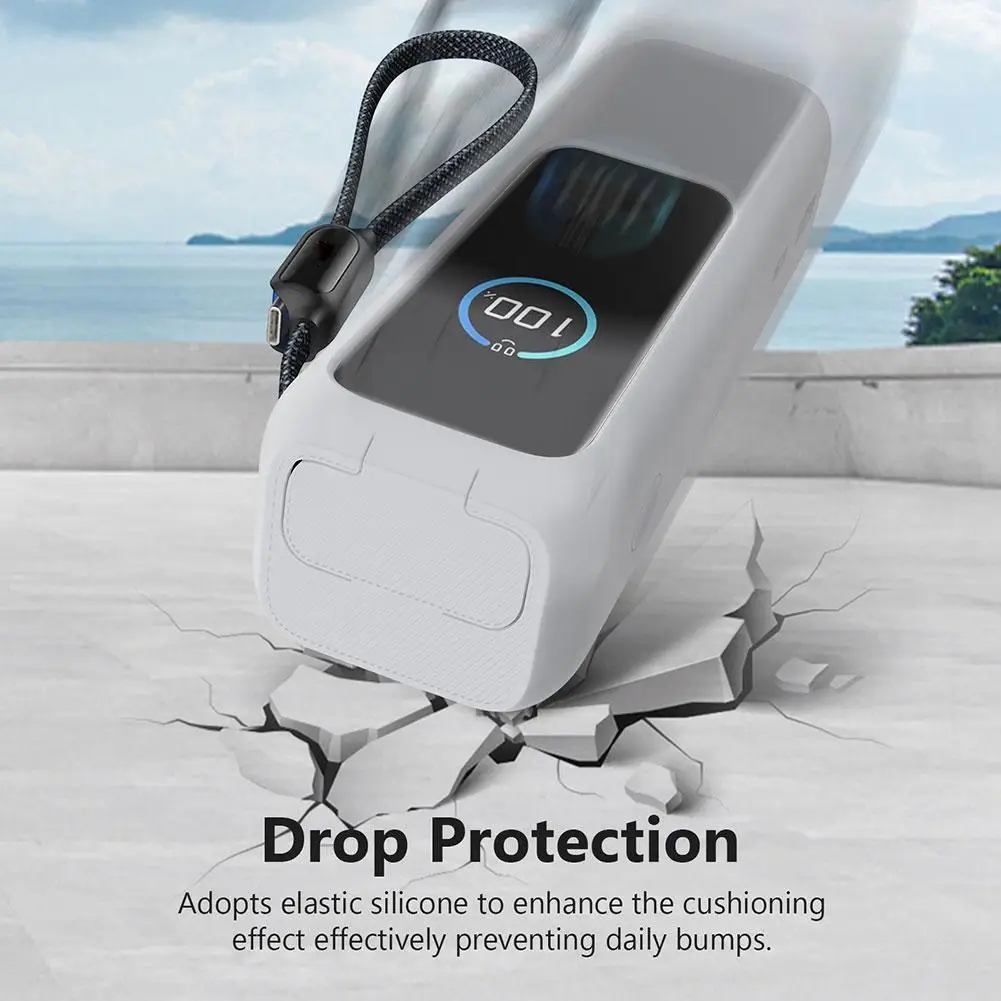 

Для Anker Zolo 165 Вт портативный чехол для аккумулятора 25000 мАч противоударный силиконовый защитный чехол с полным покрытием