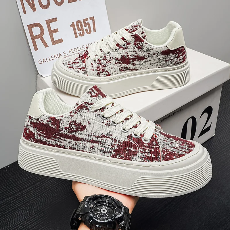 

Trendy Fashion Classic Versatile Thick-Soled Height-Increasing Casual Shoes Low-Top Sneakers Unisex