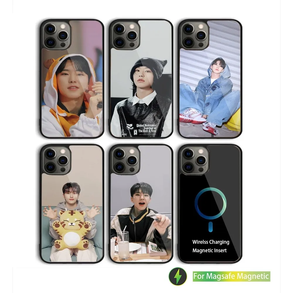 H-Hoshi Kwon Soonyoung Phone Case For iPhone 16,15,14,13,12,11,Plus,Pro,Max Mini Magsafe Magnetic Wireless Charging