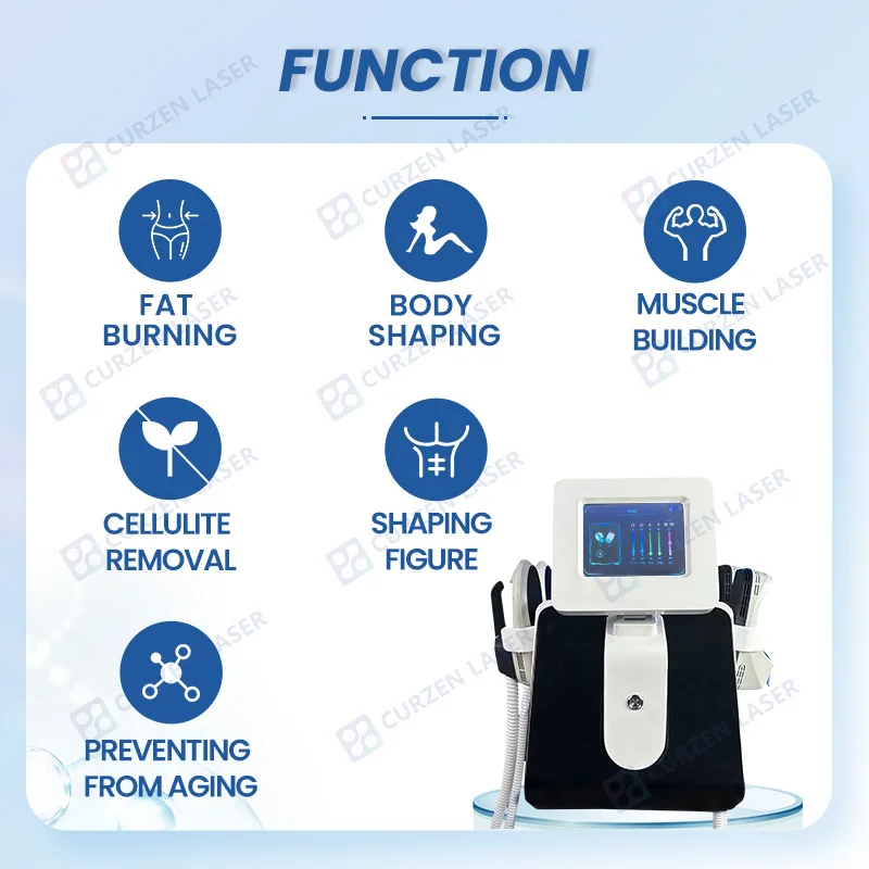 EMSlim 6500w NEO RF Machine 2024 Body Sculpting DLS-EMSLIM 15 Tesla HIEMT 5 Handle