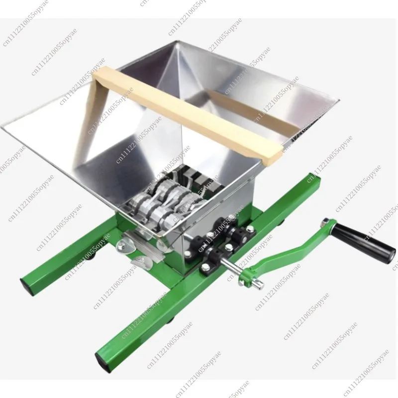 Fruit Vegetable Crusher Stainless Steel Hand Crank Multifunctional Crushing Equipment Apple Grape Crusher