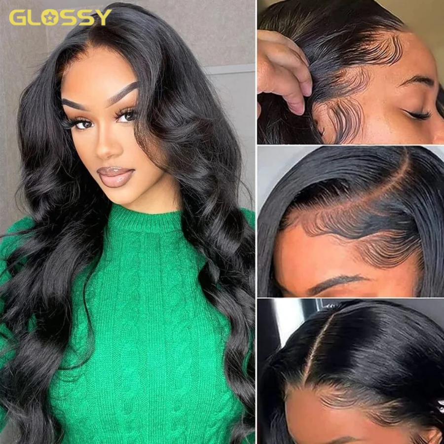 

Body Wave Human Hair Wigs 13x6 13x4 Hd Lace Wig Human Hair On Clearance Sale 250% Glueless Body Wave 30 34 Inch Lace Front Wig