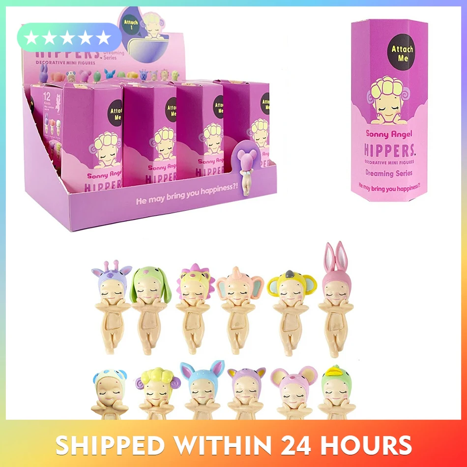 Sonny Angel Hippers Blind Box Mystery Box Mini Anime Figuur Poppen Dreaming Series Leuke ornamenten voor kinderen Fans Kerstmis