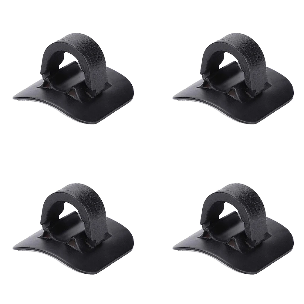 

4pcs BikeCableFrame Clamps HousingHoseGuide Buckle Wire Professional Sturdy Tool CleanCable CShaped UShaped SelfAdhesive