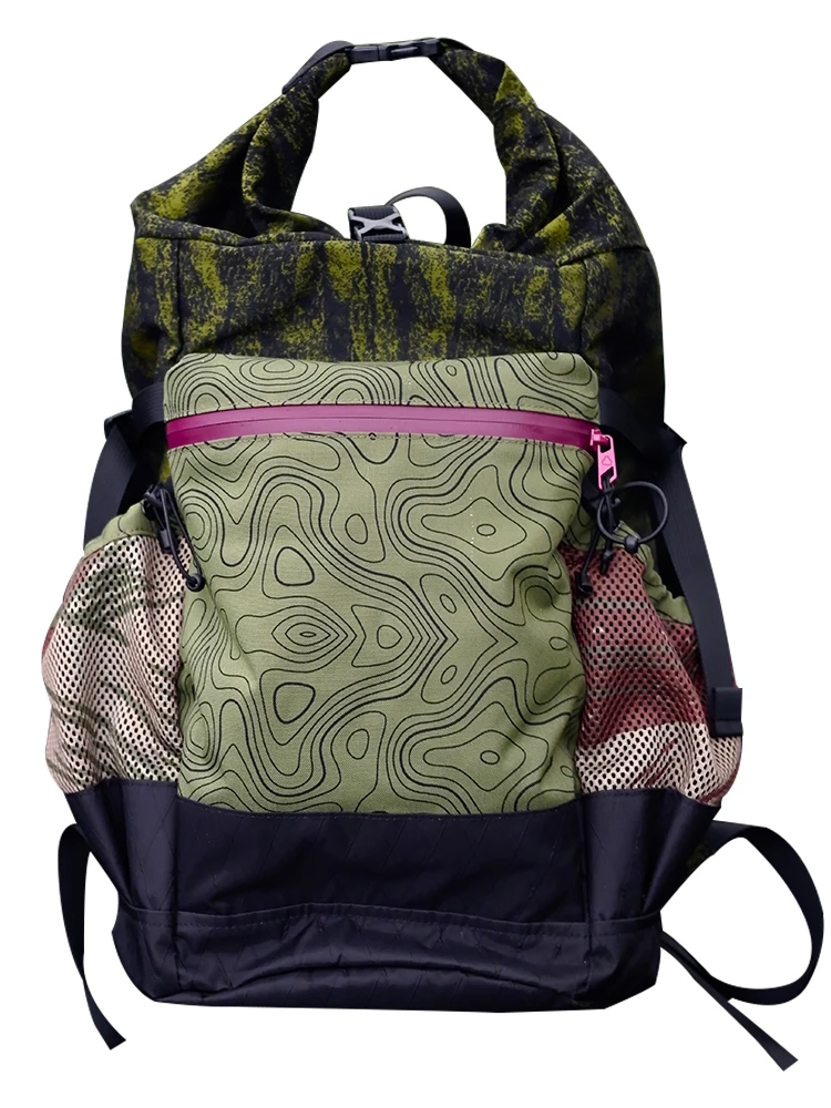 New outdoor hiking large-capacity backpack, lightweight mountaineering backpack