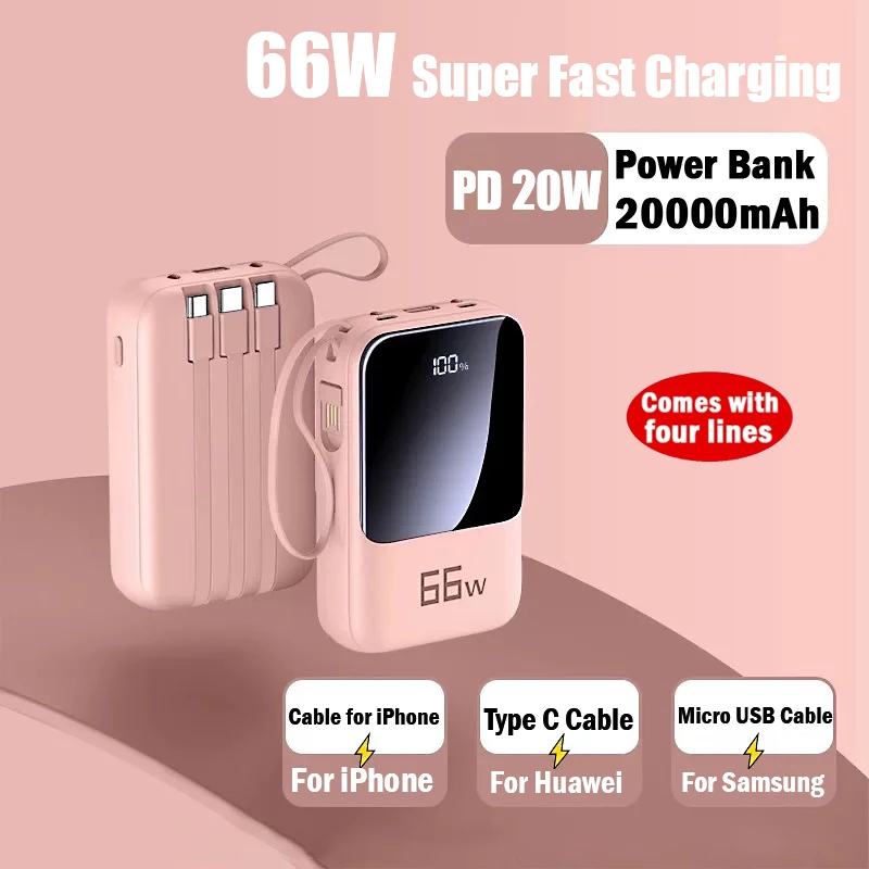 New 66W 20000Mah Mi… - image