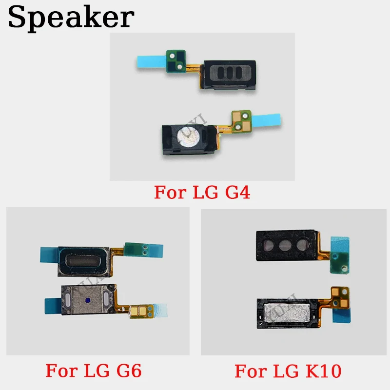 YUXI 1PCS Earpiece Speaker For LG G4 G5 K10 G6 Ear Speaker Sound Receiver Repair Parts