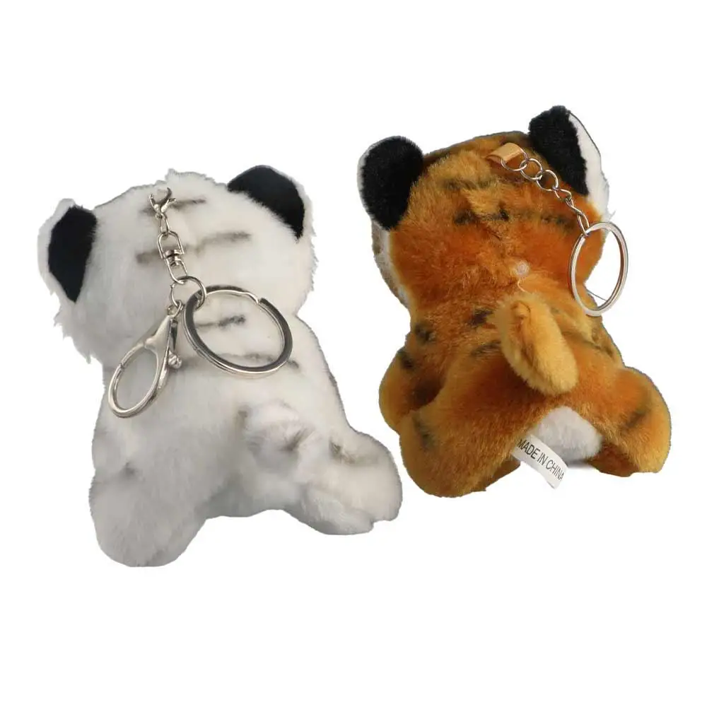 Ornament Chinese Zodiac Tiger Stuffed Animals 2022 New Year Stuffed Toys Tiger Plush Keychain Car Plush Keyring Plush Pendant