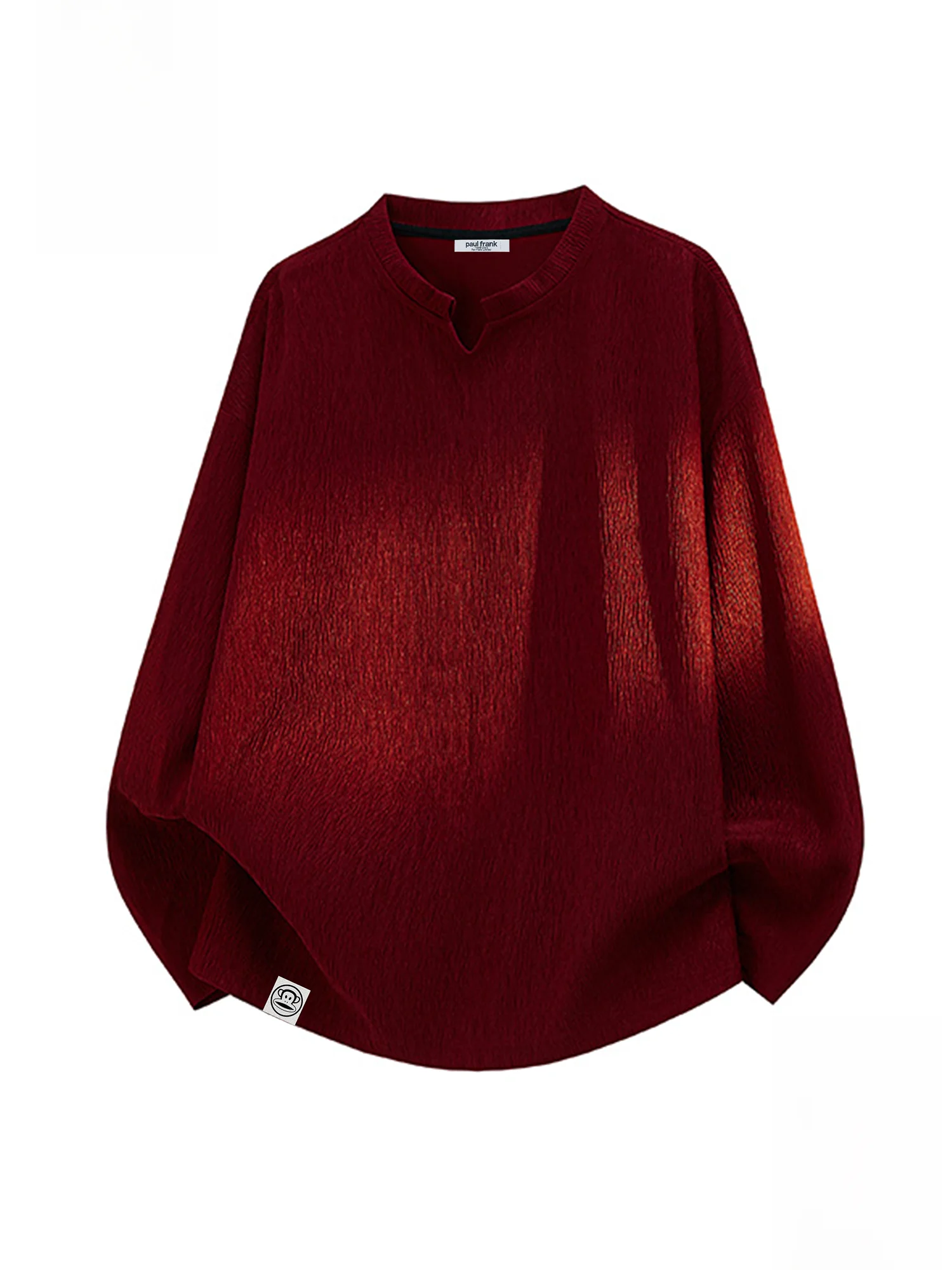 

Мужская свободная футболка с длинным рукавом и V-образным вырезом, повседневная, удобная, из полиэфирного волокна, весенняя, модная, с принтом обезьяны...