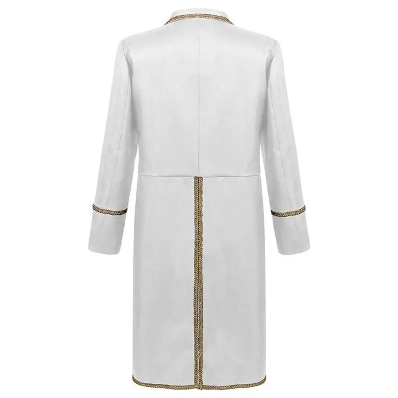 

652F Мужская викторианская куртка в стиле стимпанк, винтажный фрак, готический костюм для Хэллоуина