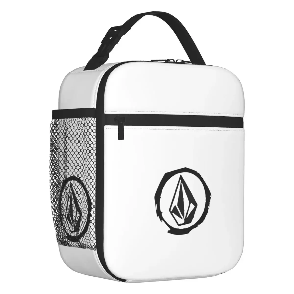 Volcoms Skate Diamond  Portable Lunch Boxes Women Waterproof Cooler Thermal Food Insulated  Bag Kids School Children