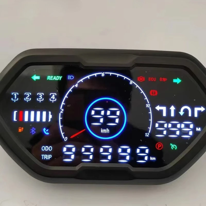Electric vehicle smart display, one-line communication, LCD instrument panel, mobile phone Bluetooth remote control